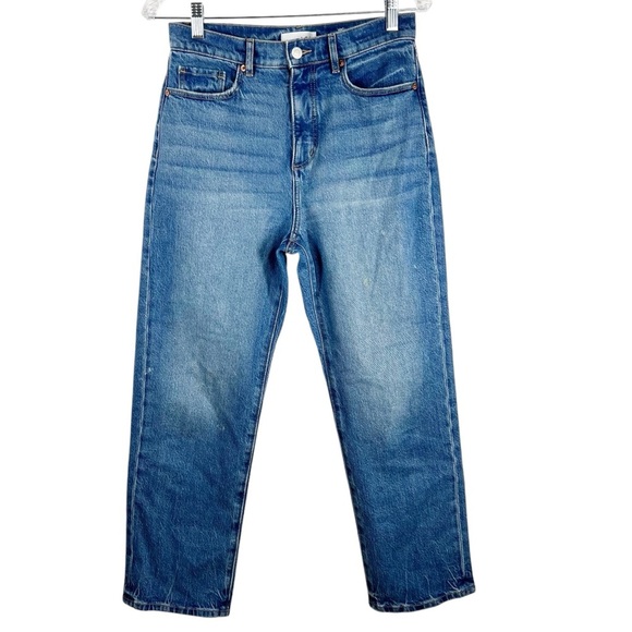 LOFT The Straight Jean Stretch Denim 26/2 Medium Wash - Picture 1 of 7